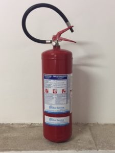 Estintore polvere portatile kg 9