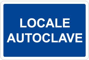 cartello locale autoclave