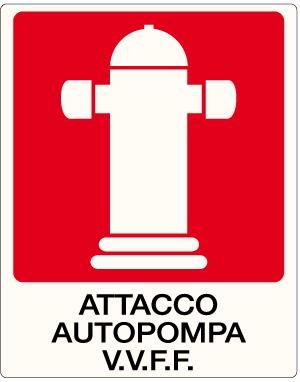 cartello attacco autopompa