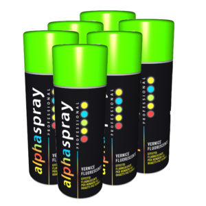 spray vernice fluorescente