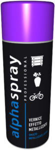 spray vernice metallizzata