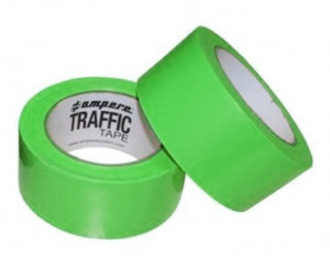 Nastro adesivo traffic tape verde