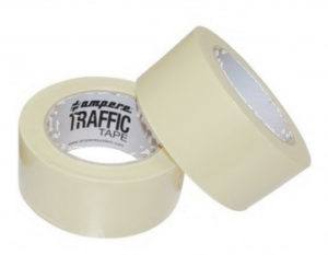 Nastro adesivo traffic tape bianco
